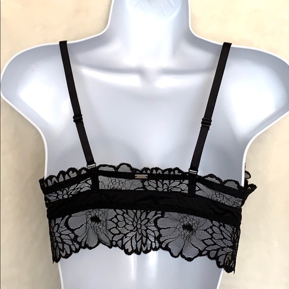 PINK V.S. SZ.S BLACK NO UNDERWIRES CAMI BRA NWT💃 - Picture 3 of 14